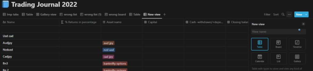 Trading Journal 2022 9 How to use Notion for Trading Journal ? (Notion basics + Free Template)